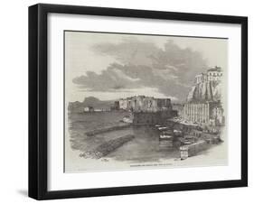 Pizzofalcone and Castello Dell' Uovo, at Naples-Samuel Read-Framed Giclee Print