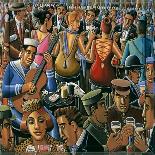 Cueing Up, 2015-PJ Crook-Giclee Print