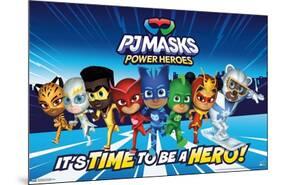 PJ Masks - Power Heroes Group-Trends International-Mounted Poster