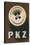 PKZ Button-null-Stretched Canvas