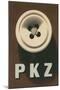 PKZ Button-null-Mounted Art Print