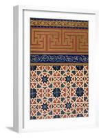 Pl 22 Architectural Decoration, Prob Mosaic Work, Inc Border, 19th Century (Folio)-N. Simakoff-Framed Giclee Print