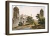 Pl. 41 a View of the Cuttera Built by Jaffeir Cawn at Muxadavad, from 'Select Views in India'-William Hodges-Framed Giclee Print