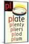 PL for Plate-null-Mounted Art Print