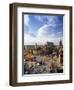 Plac Zamkovy, Warsaw, Poland-Walter Bibikow-Framed Photographic Print