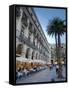 Placa Reial, Barcelona, Spain-Alan Copson-Framed Stretched Canvas