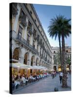 Placa Reial, Barcelona, Spain-Alan Copson-Stretched Canvas