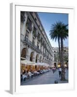 Placa Reial, Barcelona, Spain-Alan Copson-Framed Photographic Print