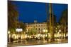 Placa Reial Square, Barcelona, Catalonia, Spain-null-Mounted Art Print