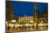 Placa Reial Square, Barcelona, Catalonia, Spain-null-Mounted Art Print