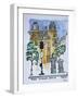 Place Alphonse Deville, Paris, France.-Richard Lawrence-Framed Photographic Print