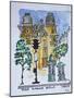 Place Alphonse Deville, Paris, France.-Richard Lawrence-Mounted Photographic Print