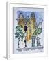 Place Alphonse Deville, Paris, France.-Richard Lawrence-Framed Photographic Print