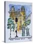 Place Alphonse Deville, Paris, France.-Richard Lawrence-Stretched Canvas