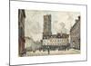 Place Animée à Mantes-Frank Myers Boggs-Mounted Premium Giclee Print