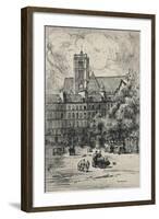 Place Baudoyer, 1915-Frank Milton Armington-Framed Giclee Print