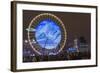 Place Bellecour, Fete Des Lumieres (Festival of Lights) Laser Show, Lyon, Rhone-Alpes, France-Christian Kober-Framed Photographic Print