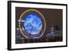 Place Bellecour, Fete Des Lumieres (Festival of Lights) Laser Show, Lyon, Rhone-Alpes, France-Christian Kober-Framed Photographic Print