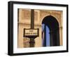 Place Charles De Gaulle Street Sign and the Arc De Triomphe, Paris, France, Europe-null-Framed Photographic Print