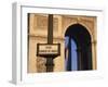 Place Charles De Gaulle Street Sign and the Arc De Triomphe, Paris, France, Europe-null-Framed Photographic Print