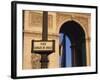 Place Charles De Gaulle Street Sign and the Arc De Triomphe, Paris, France, Europe-null-Framed Photographic Print