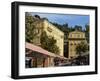 Place Charles Felix, Cours Saleya Market and Restaurant Area, Old Town, Nice, Alpes Maritimes, Prov-Peter Richardson-Framed Photographic Print