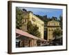 Place Charles Felix, Cours Saleya Market and Restaurant Area, Old Town, Nice, Alpes Maritimes, Prov-Peter Richardson-Framed Photographic Print