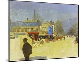 Place Clichy, 1901-Felix Vallotton-Mounted Giclee Print