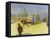 Place Clichy, 1901-Felix Vallotton-Framed Stretched Canvas