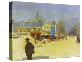 Place Clichy, 1901-Felix Vallotton-Stretched Canvas