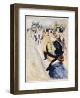 Place Clichy, C.1880-Pierre-Auguste Renoir-Framed Giclee Print