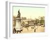 Place Clichy in Paris, 1890-1900-null-Framed Photographic Print