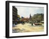 Place Clichy, Paris-Carlo Brancaccio-Framed Giclee Print