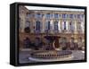 Place d'Albertas, Aix En Provence, Provence, France, Europe-John Miller-Framed Stretched Canvas