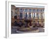 Place d'Albertas, Aix En Provence, Provence, France, Europe-John Miller-Framed Photographic Print