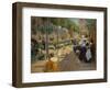 Place D'Anvers in Paris, 1880-Federico Zandomeneghi-Framed Premium Giclee Print