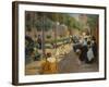 Place D'Anvers in Paris, 1880-Federico Zandomeneghi-Framed Giclee Print