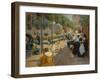 Place D'Anvers in Paris, 1880-Federico Zandomeneghi-Framed Giclee Print