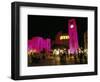 Place d'Etoile at Night, Beirut, Lebanon, Middle East-Alison Wright-Framed Photographic Print