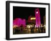 Place d'Etoile at Night, Beirut, Lebanon, Middle East-Alison Wright-Framed Photographic Print