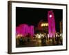 Place d'Etoile at Night, Beirut, Lebanon, Middle East-Alison Wright-Framed Photographic Print