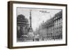 Place De Brouckere, Brussels, Belgium, C1918-null-Framed Giclee Print