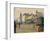 Place de Clichy, 1887-Paul Signac-Framed Giclee Print