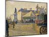 Place de Clichy, 1887-Paul Signac-Mounted Giclee Print