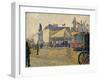 Place de Clichy, 1887-Paul Signac-Framed Giclee Print