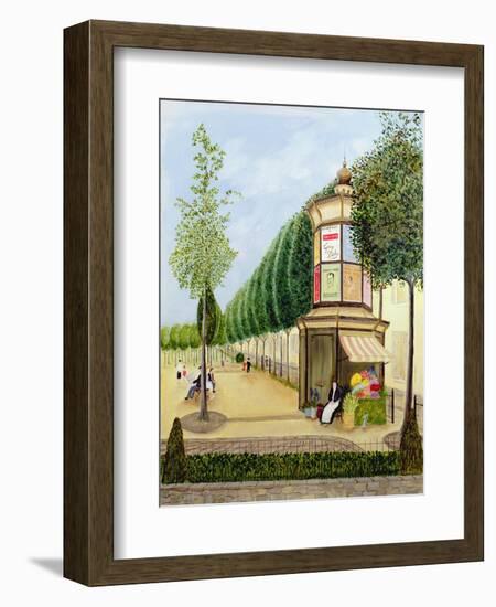 Place De Clichy, Paris-Mark Baring-Framed Giclee Print