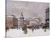 Place de Clichy, Paris-Jacques Lieven-Stretched Canvas