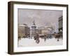 Place de Clichy, Paris-Jacques Lieven-Framed Giclee Print