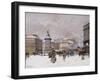 Place de Clichy, Paris-Jacques Lieven-Framed Giclee Print