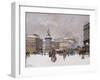 Place de Clichy, Paris-Jacques Lieven-Framed Giclee Print